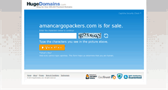 Desktop Screenshot of amancargopackers.com